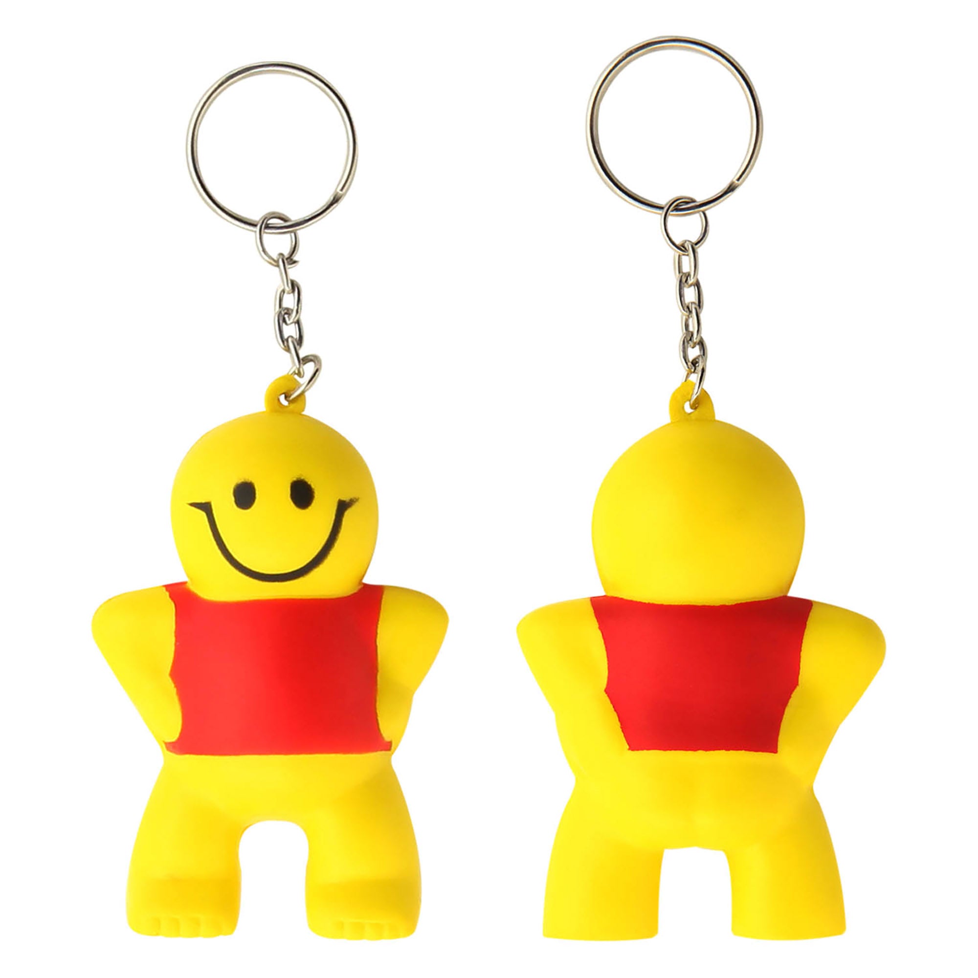 Stress Little Man Key Ring - Simply Merchandise